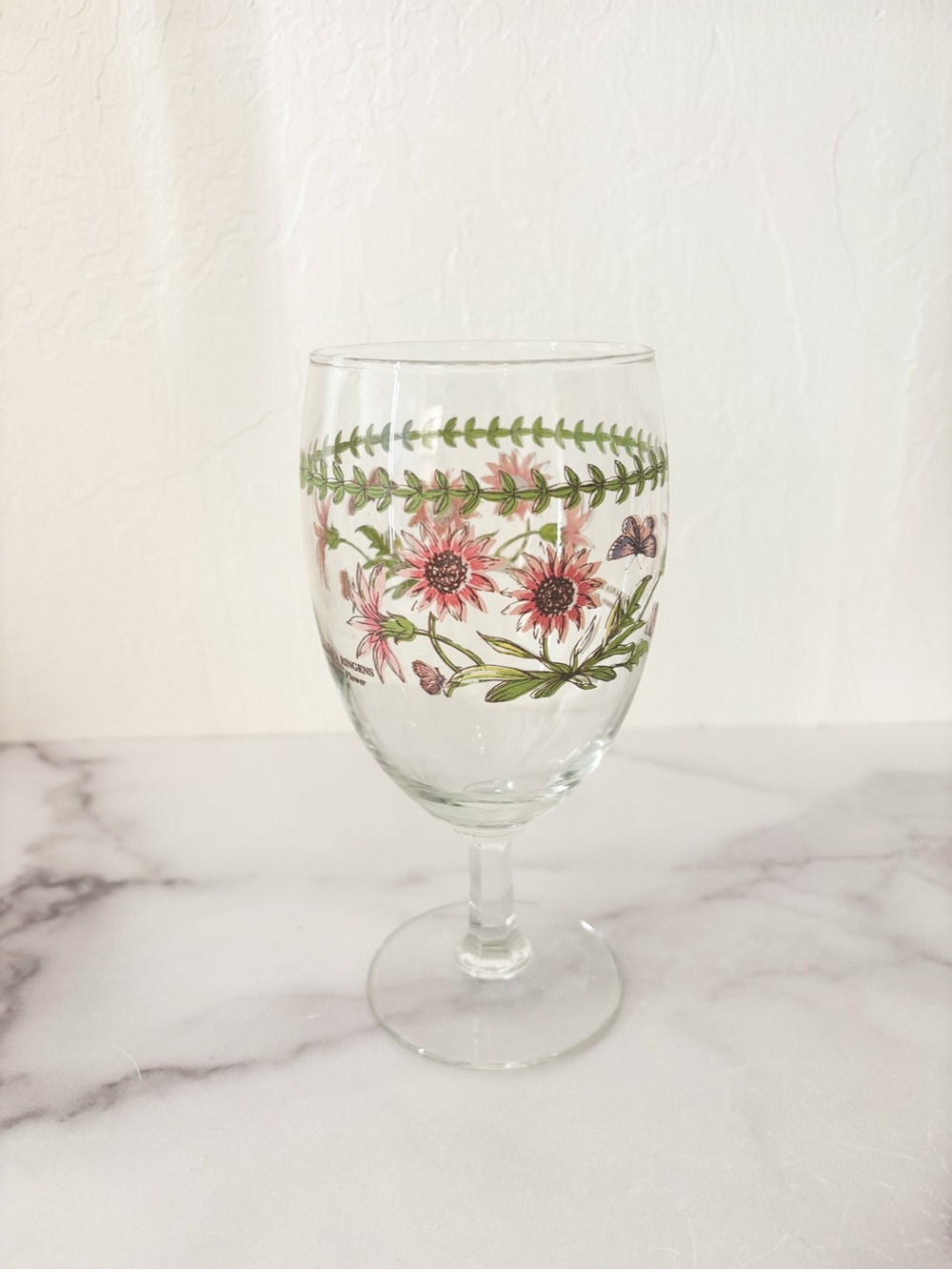 Portmeirion Botanic Garden Wine Glass - Gazania Ringens